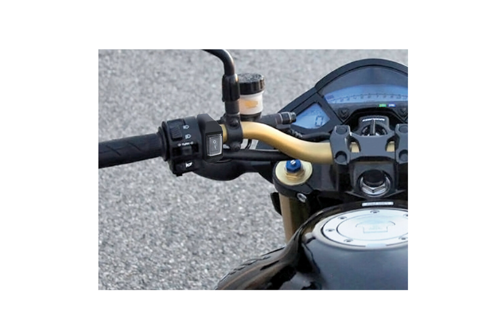 Interruttore per volante impermeabile LAMP 90462 per il controllo di dispositivi elettrici 12V 6A max.