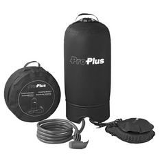Doccia portatile da viaggio ProPlus 770407, doccia mobile con pompa a pedale, 11 l