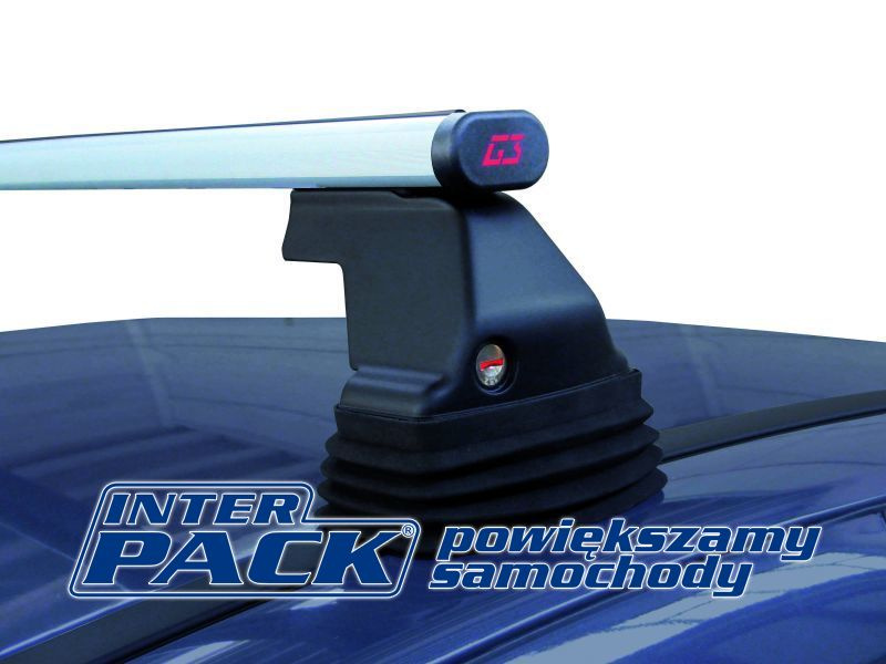 Portapacchi universale da tetto G3 Pacific 64.130-68.140 in alluminio