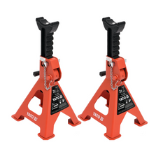 Set di due cavalletti per auto YATO YT-17311 per sollevatori da 3 tonnellate.