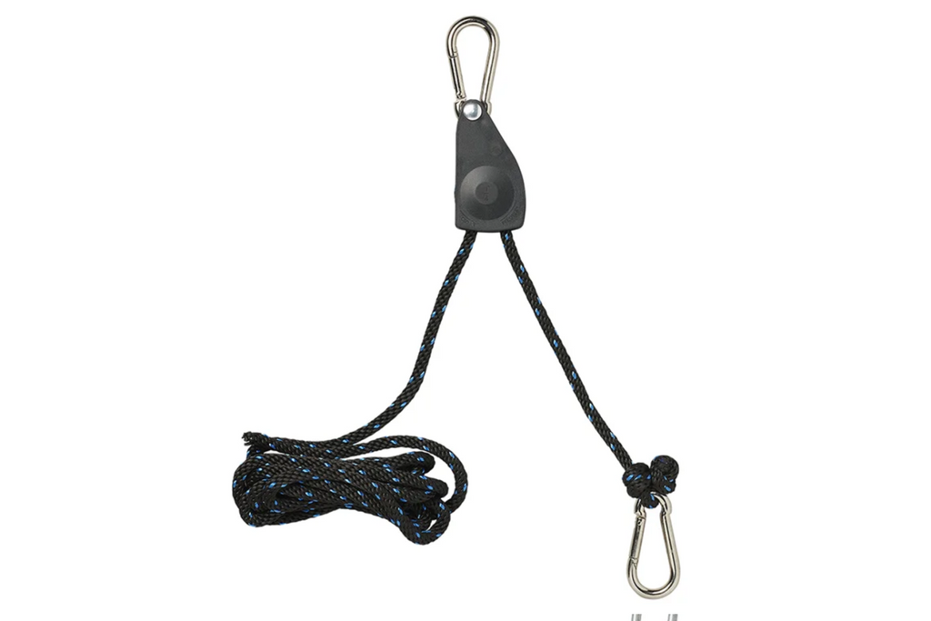 Set di due verricelli a fune metallica ProPlus 320054V01, paranco a fune con cricchetto, 2,5 m, 136 kg