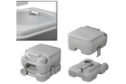 ProPlus 370415CR Toilette portatile da campeggio grigia 10L/10L