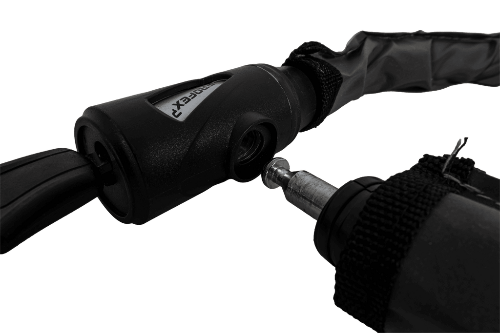 Lucchetto per bicicletta PROFEX Reflex con corazza in acciaio, lungo 70 cm. 