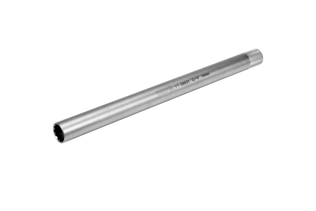Chiave per candele 14 mm YATO YT-38521 extra lunga 250 mm 3/8″
