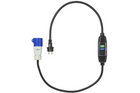 Cavo adattatore Schuko/CEE per interruttore differenziale ProPlus 373589V01DE, 150 cm.