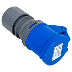 Presa elettrica MANTES 2P+Z, presa portatile 16A 230V con sportellino