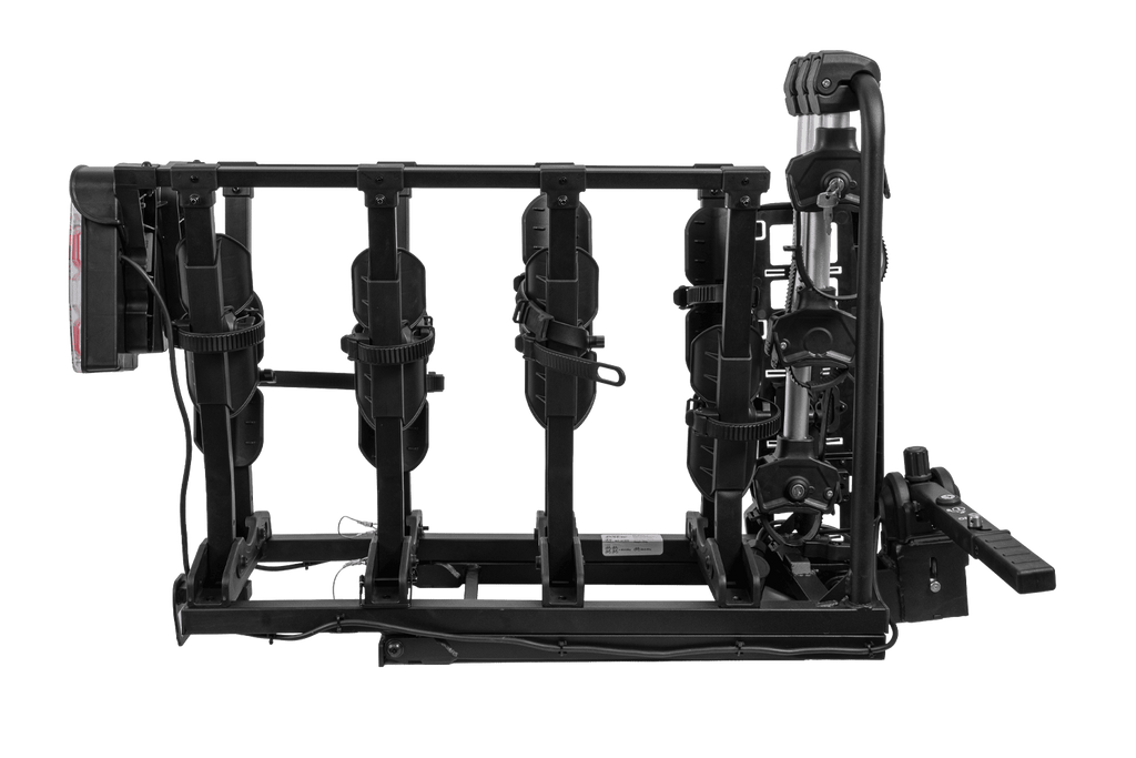 Inter Pack Quattro Fold - portabici da gancio traino per 4 biciclette