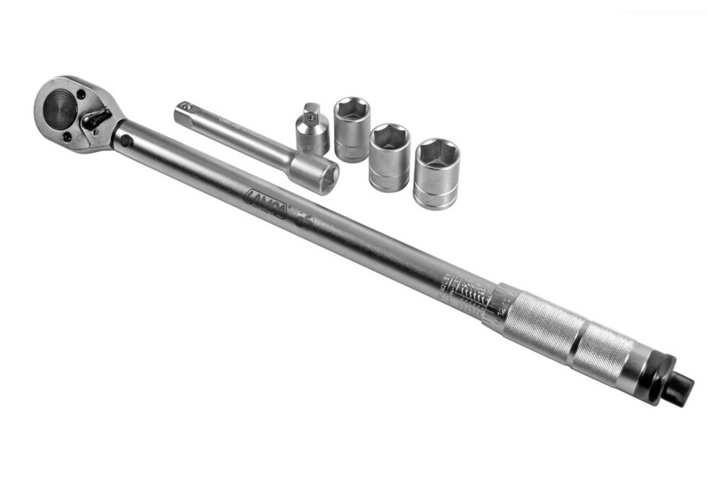 Chiave dinamometrica LAMPA 1/2" 28-210Nm per ruote auto