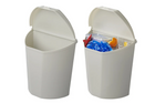 Pattumiera ProPlus 370402 con coperchio per roulotte e camper, 6 litri