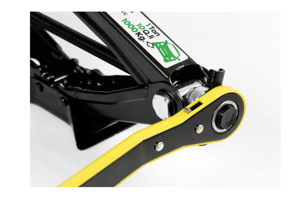 Cric trapezoidale con cricchetto LAMPA per auto 1T