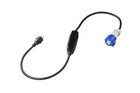 Cavo adattatore Schuko/CEE per interruttore differenziale ProPlus 373589V01DE, 150 cm.