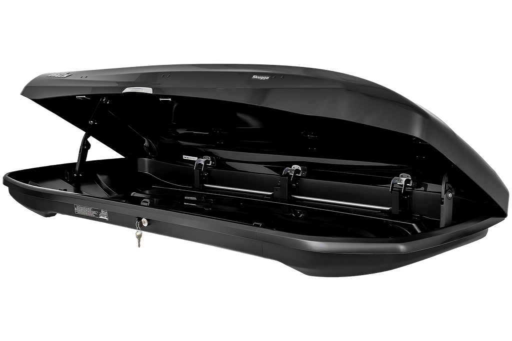 Box da tetto Inter Pack Skugga L 660, nero lucido