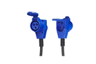 Adattatore con spina Schuko e connettore angolato CEE + presa Schuko 16A ProPlus 373528DE, cavo da 150 cm