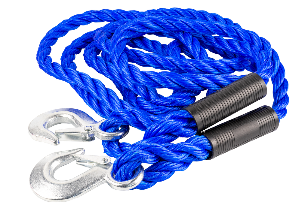 Cavo di traino con ganci LAMPA, cinghia di traino 4m/18mm/5t blu
