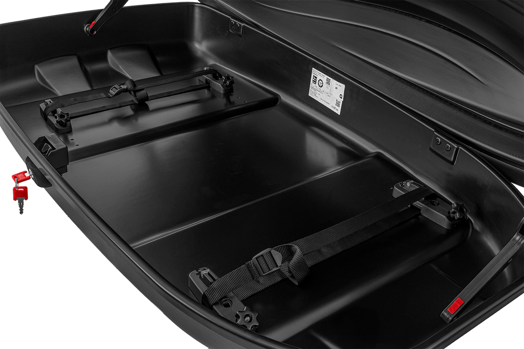 Box da tetto Inter Pack Stella 370, nero opaco
