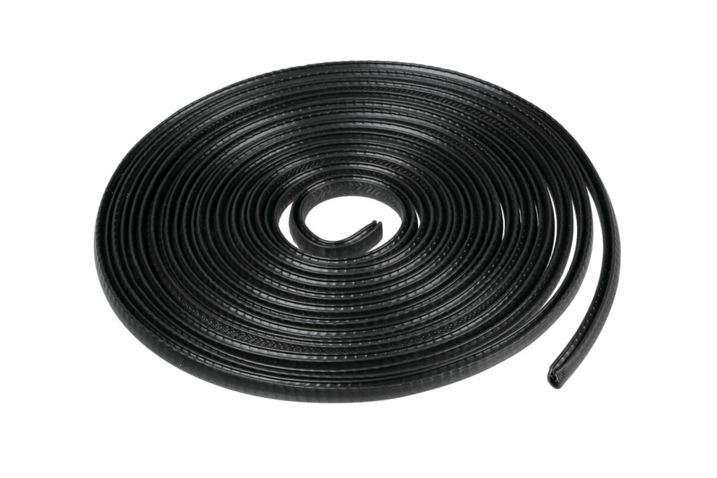 LAMPA Protezione perimetrale per porte, colore nero, 5 m