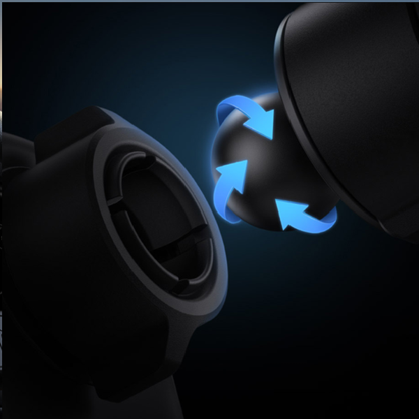 Supporto per telefono da auto BASEUS stabile e a gravità con ricarica wireless Qi da 15 W per la bocchetta dell'aria