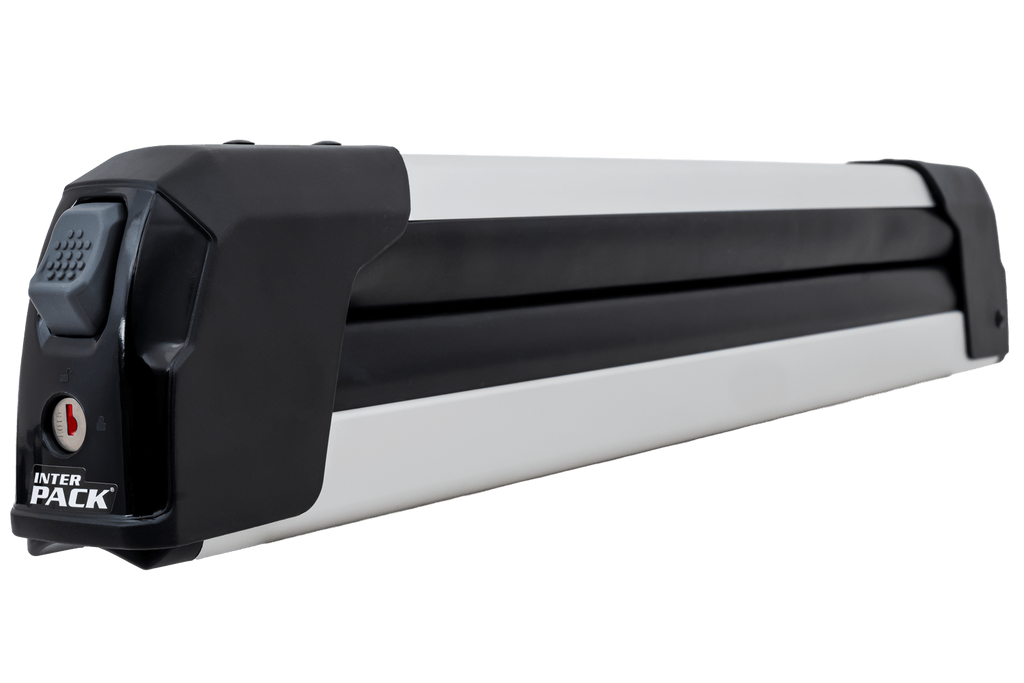 Inter Pack Frostline 4 - porta sci in alluminio per 4 paia di sci o 2 snowboard