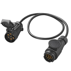 Cavo adattatore ProPlus per presa gancio di traino 13/7 PIN 80 cm