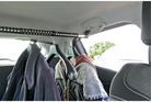 Appendiabiti da auto con lampada estensibile da 90 a 160 cm