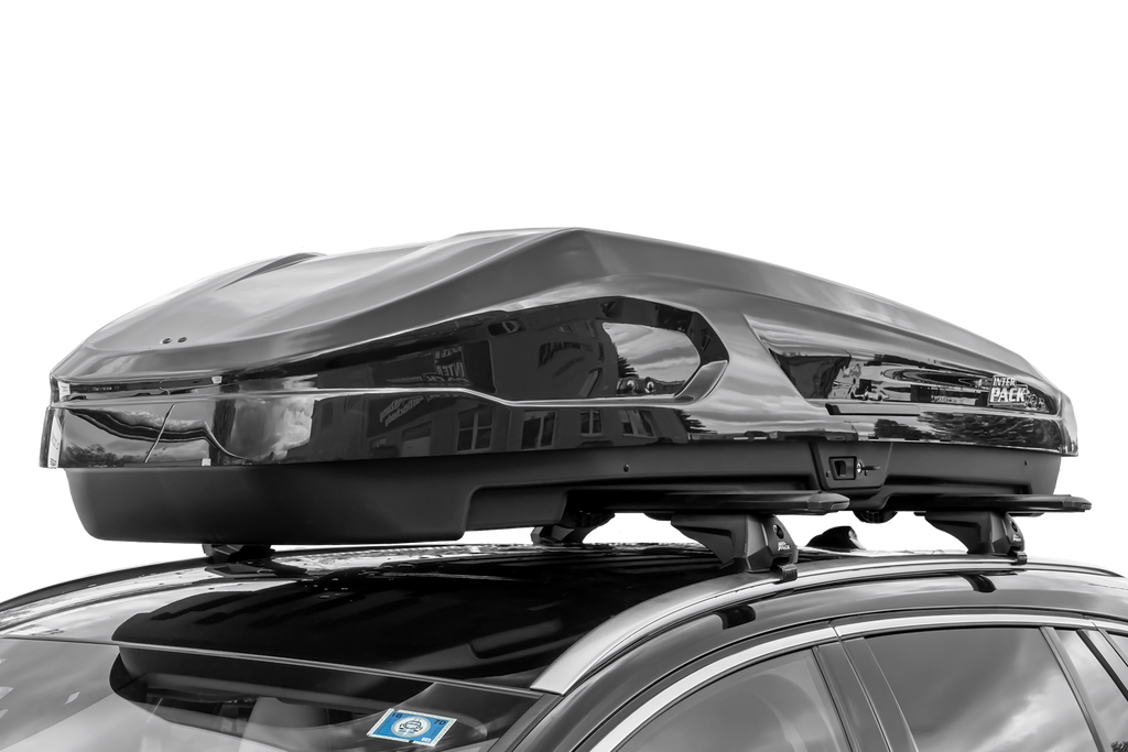 Box da tetto Inter Pack Monsun PRO M, nero metallizzato