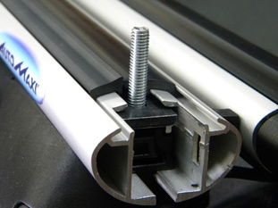 Profilo a T EF (scanalature) - adattatore per travi con scanalatura a T - Inter Pack Carver, Zenith
