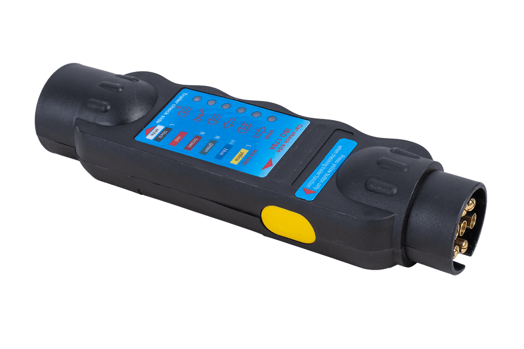 Tester per prese di corrente per rimorchi a 7 pin