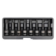 Chiavi a percussione Torx YATO YT-1065 da 1/2", 8 pezzi.