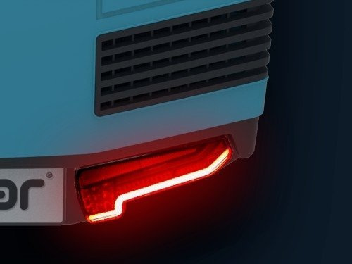 Towbox V3 Grey LED Edition - box portabagagli da gancio di traino