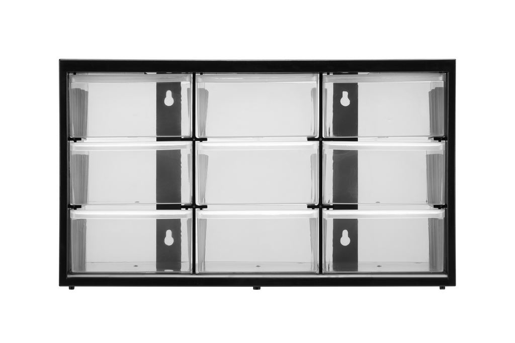 Organizzatore per officina con 9 cassetti, mobiletto STANLEY in OPP, 365x210 mm