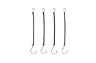 Set di quattro cavi di sicurezza con ganci ProPlus 342130S, lunghezza 285 mm