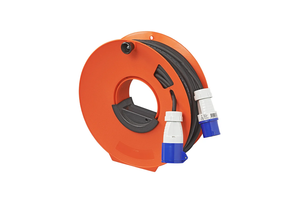 Avvolgicavo ProPlus 370556 con manovella e maniglia