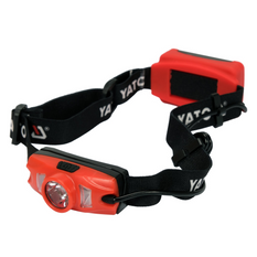 Faro anteriore a LED YATO YT-08596, luce di segnalazione posteriore, 500 lm