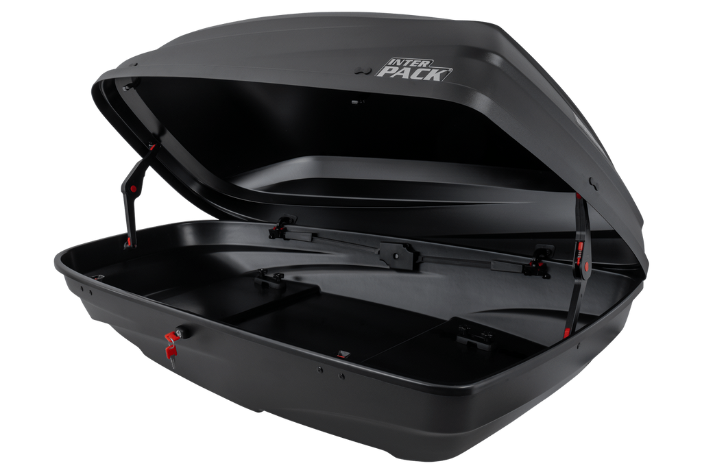 Box da tetto Inter Pack Stella 440, nero opaco