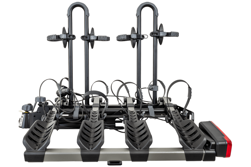 Inter Pack New Spider 4 - portabici da gancio traino per 4 biciclette