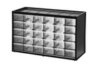 Organizzatore per officina con 30 cassetti, mobiletto STANLEY in OPP, dimensioni 365x225 mm.