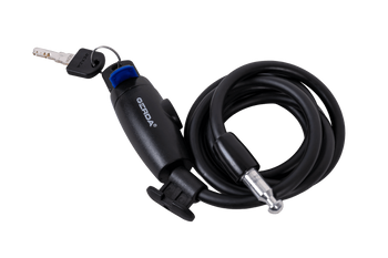 Lucchetto a spirale per bicicletta GERDA 36501, lungo 150 cm.