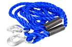 Cavo di traino con ganci LAMPA, cinghia di traino 4m/18mm/5t blu