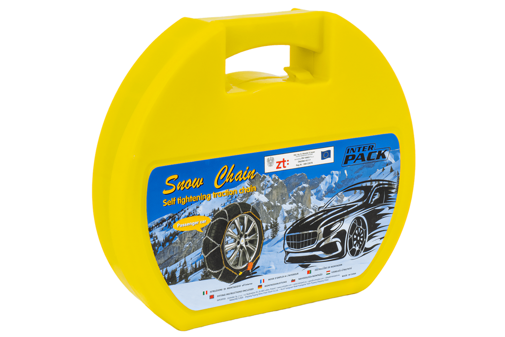 Catene da neve Inter Pack KNS 90 - 9 mm con dispositivo di autotensionamento