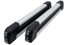 Inter Pack Frostline 4 - porta sci in alluminio per 4 paia di sci o 2 snowboard
